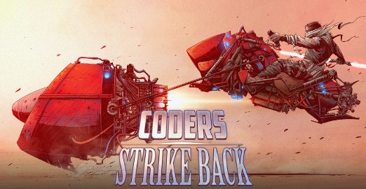 splash graphics for "COders Strike Back"